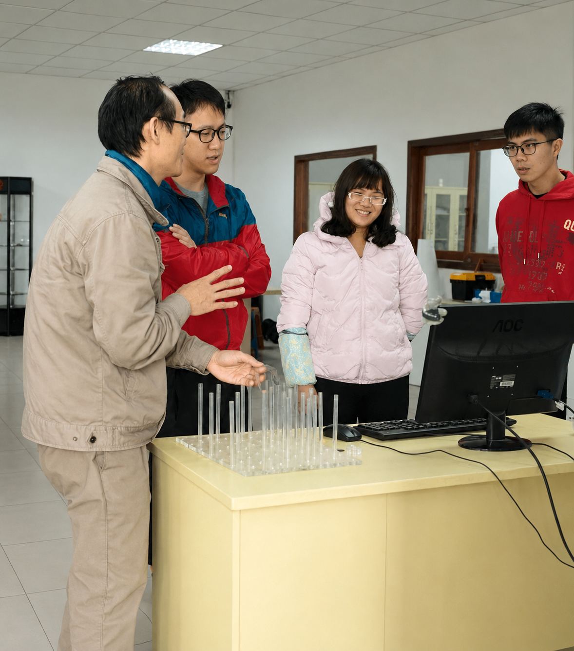Hong Kong Customers Visit Thunder Laser for a Startup Laser Solution
