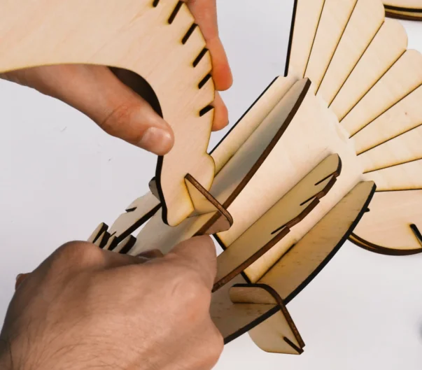 assemble the wooden eagle.webp