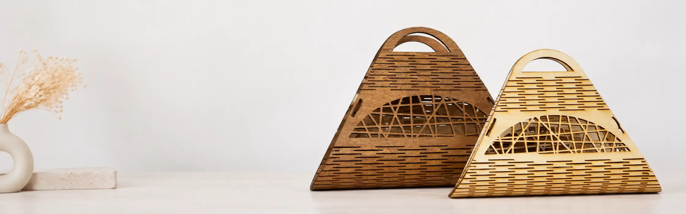 Wooden Hand Bag