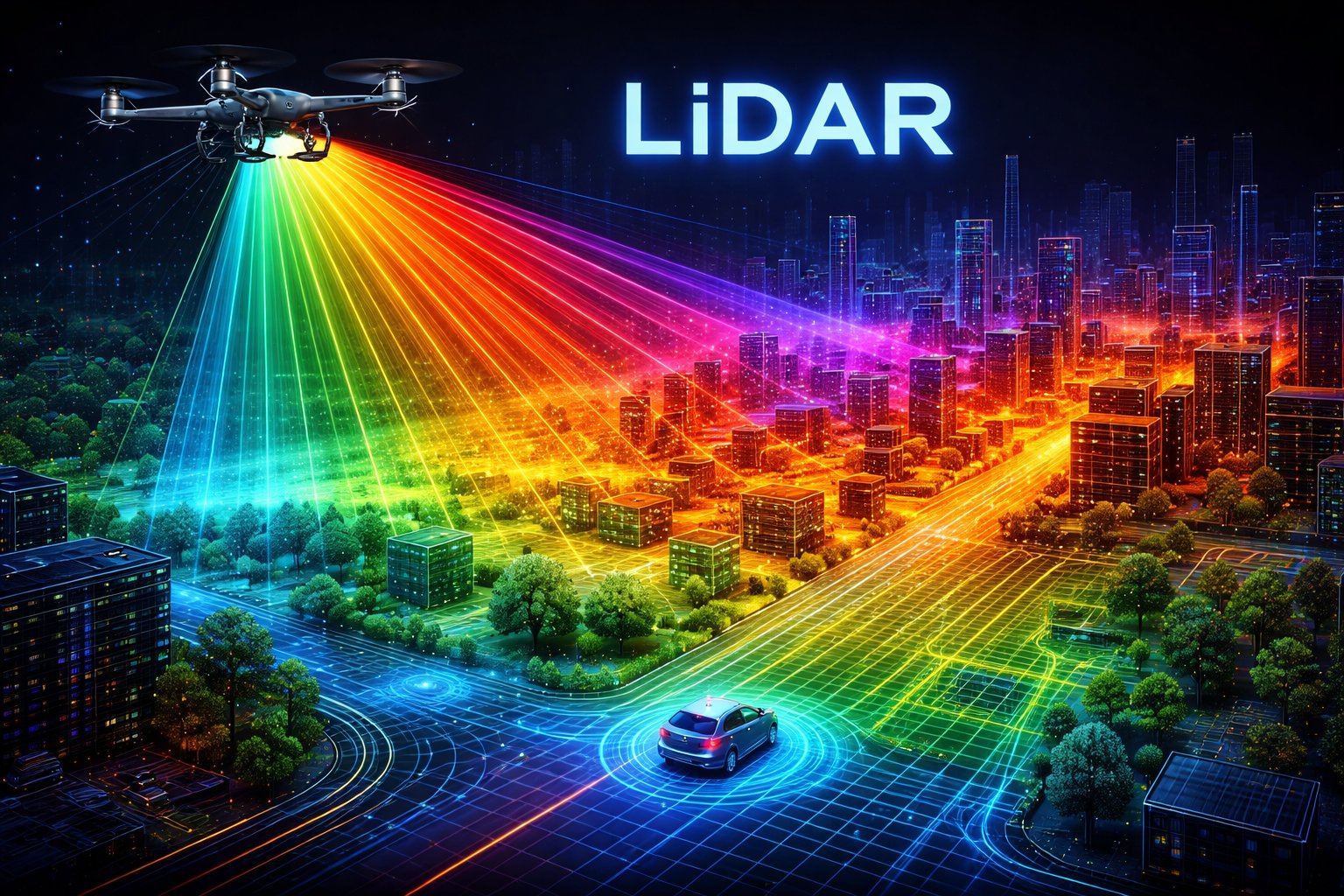 LiDAR laser application