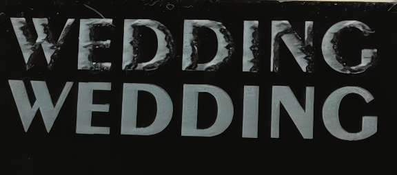 Small-area engraving preview on black acrylic using different speeds Small-area engraving preview on black acrylic using different speeds