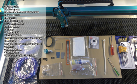 What’s Inside the Thunder Laser Nova Tool Box
