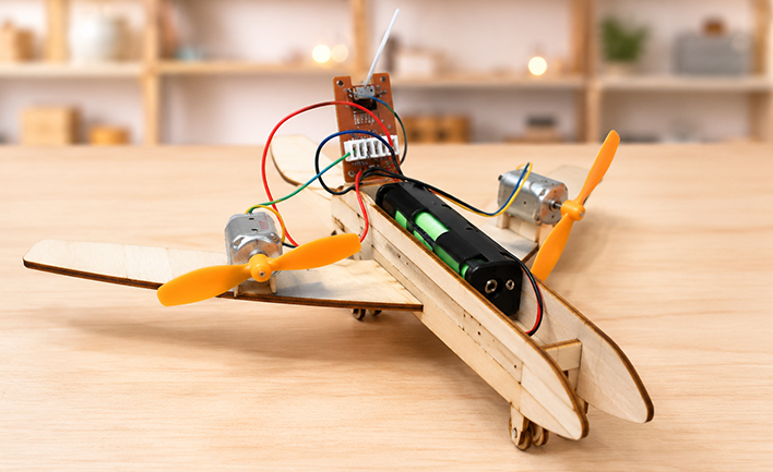 Airliner Inventor Laser Cutting STEAM Project with LaserMaker
