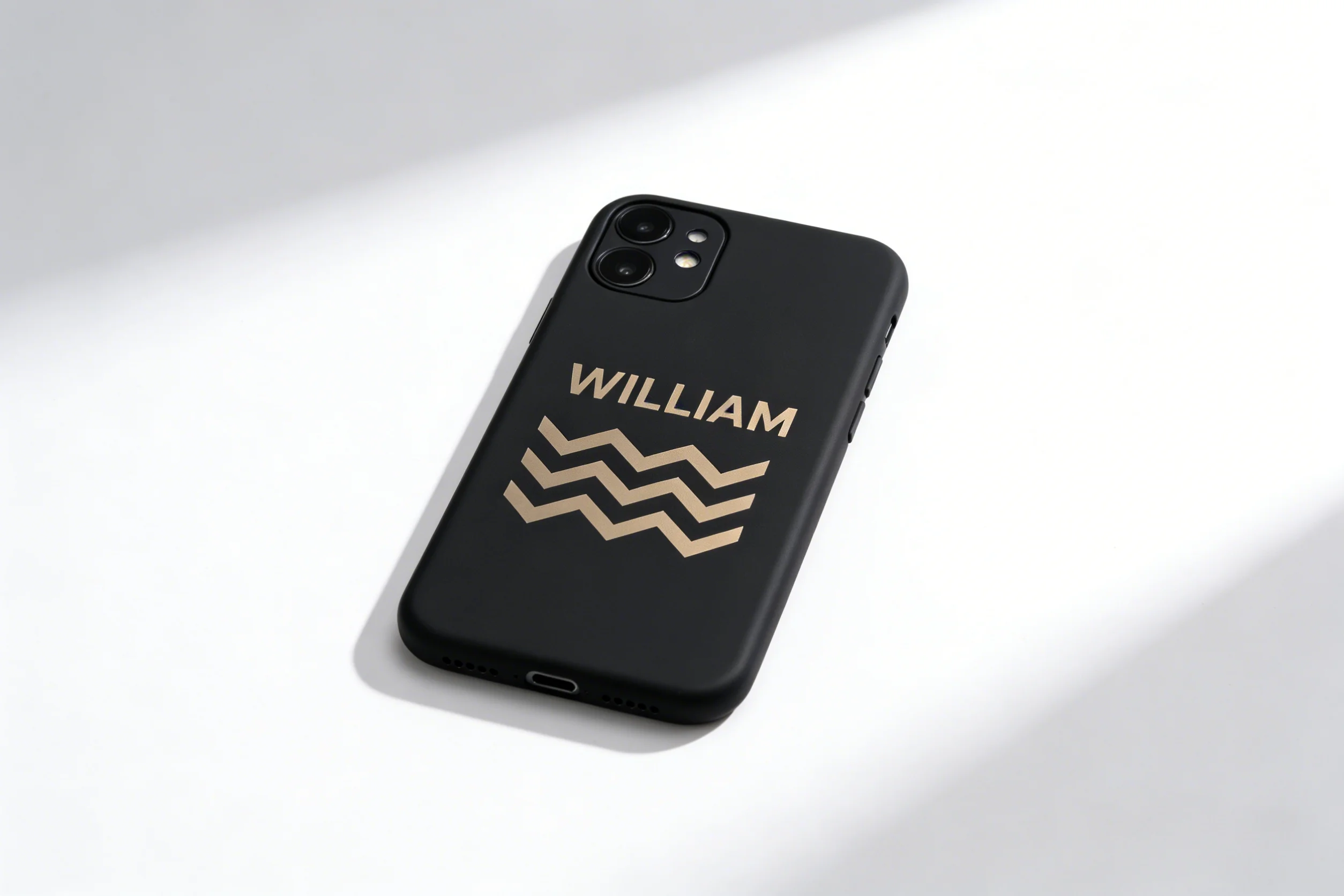 laser engraved silicone rubber phone case