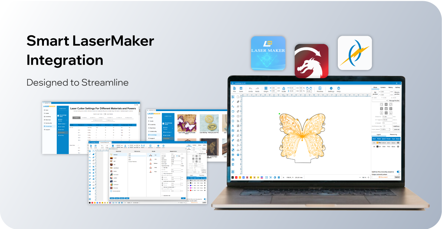 LaserMaker Software for Titan Pro LaserMaker Software for Titan Pro