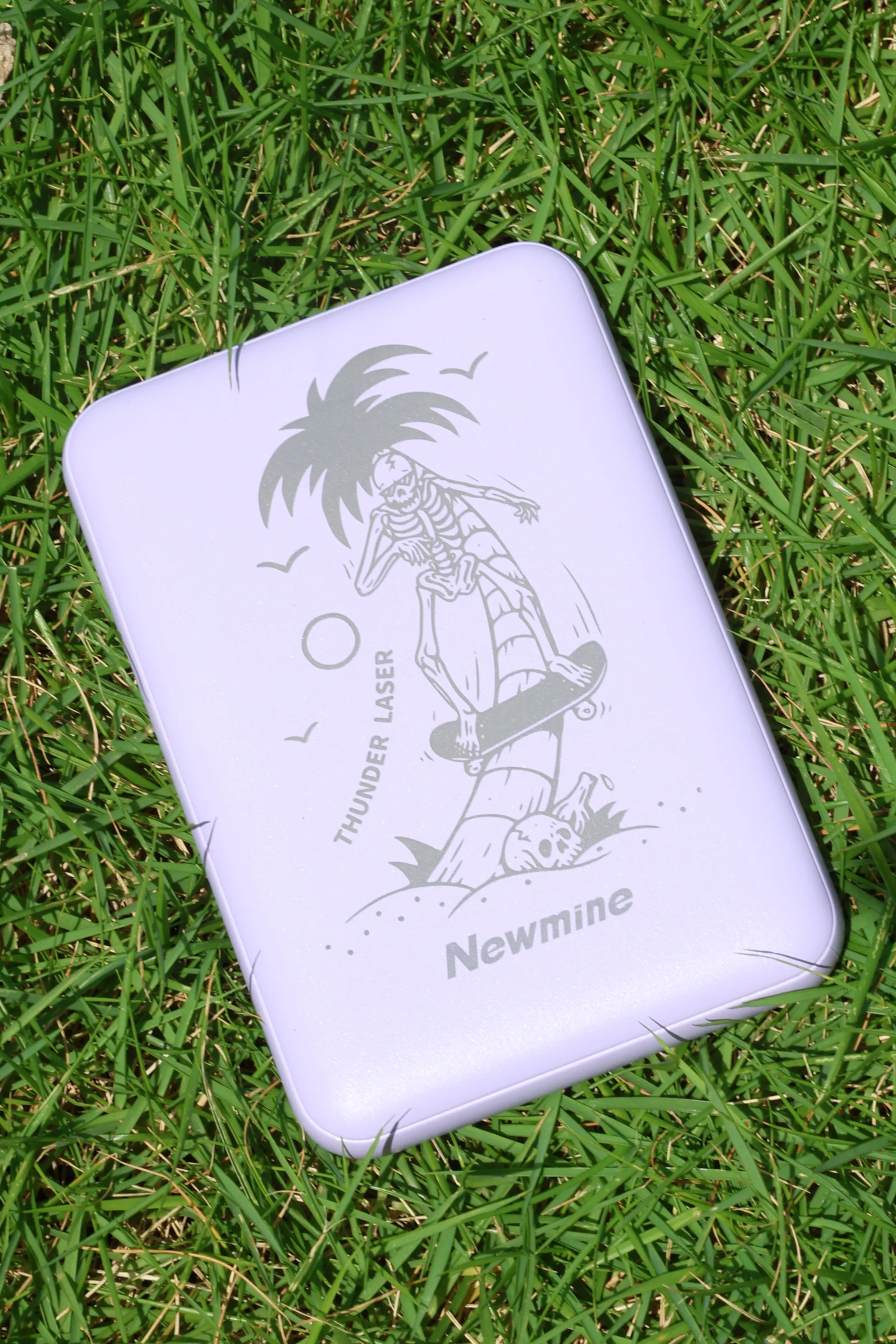 laser mark ABS powerbank