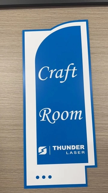 ilaser cut acrylic signs